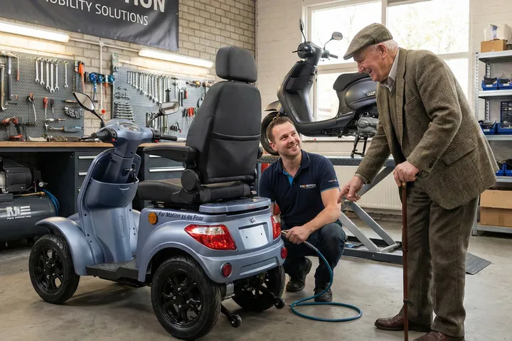 Scootmobiel Reparatie en Onderhoud: Uw Complete Gids voor Service